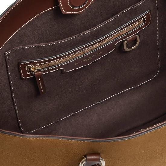 Young Ideas/Henmores - Seville Tote - Tan Suede - OS