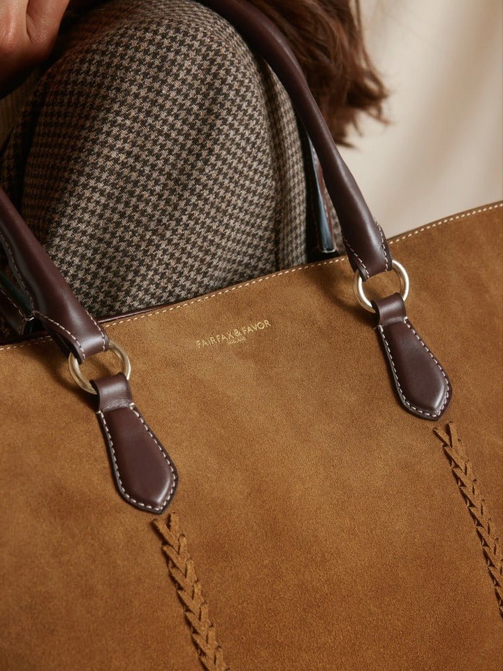 Young Ideas/Henmores - Seville Tote - Tan Suede - OS