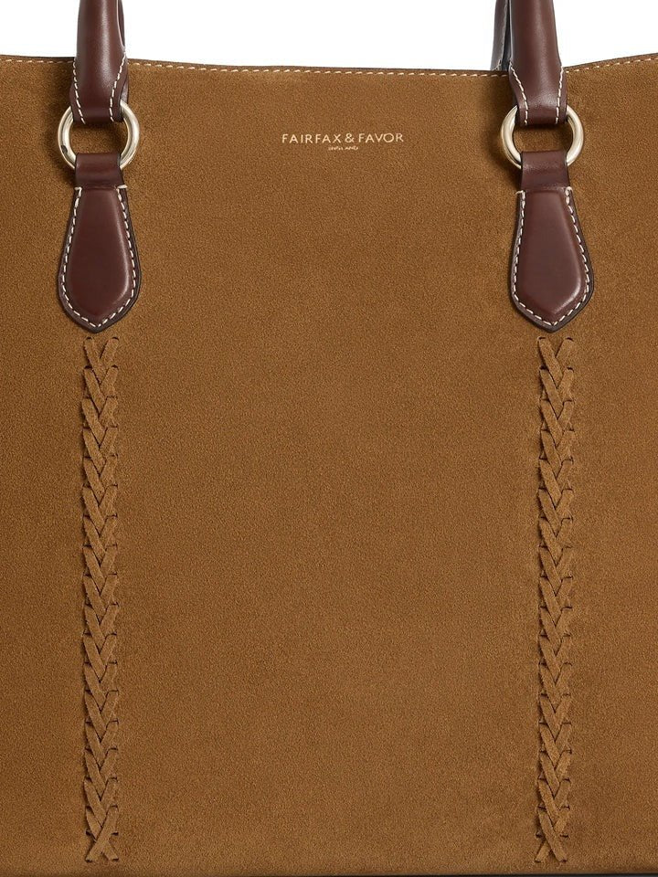 Young Ideas/Henmores - Seville Tote - Tan Suede - OS