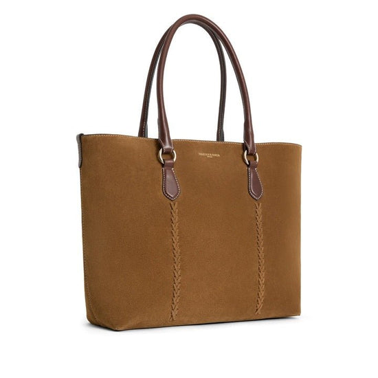 Young Ideas/Henmores - Seville Tote - Tan Suede - OS