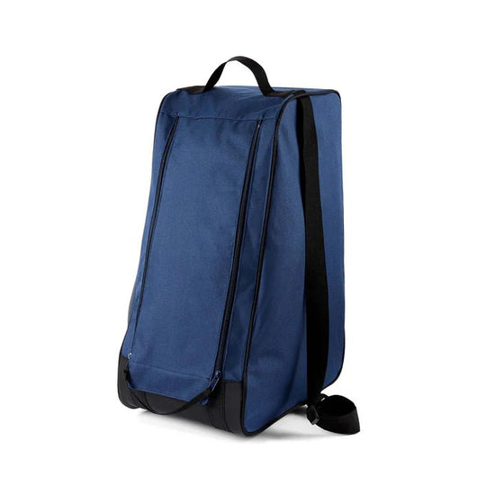 Young Ideas/Henmores - Signature Canvas Boot Bag - Navy Suede - OS