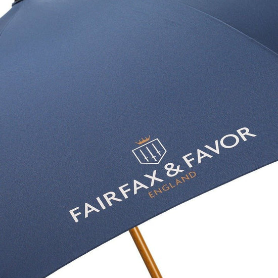 Young Ideas/Henmores - Signature Walker Umbrella - Navy Suede - OS