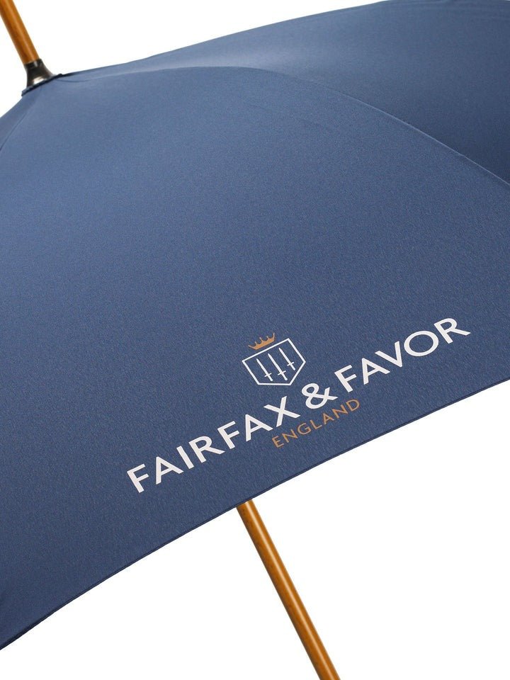 Young Ideas/Henmores - Signature Walker Umbrella - Navy Suede - OS