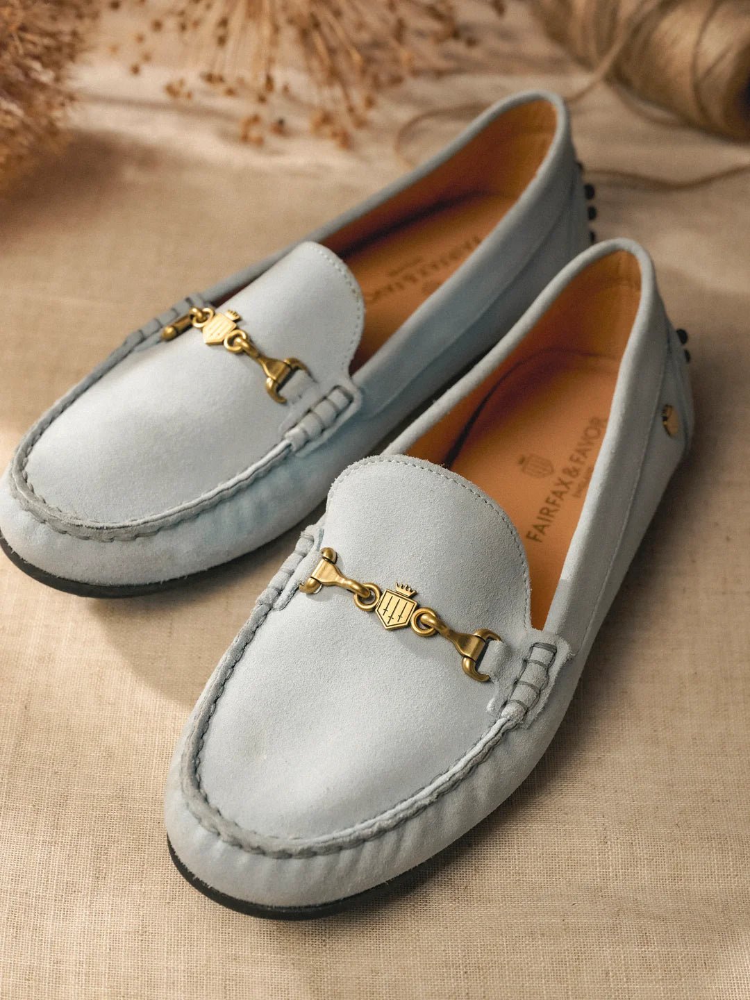 Young Ideas & Henmores - Trinity Loafer - Sky Blue Suede - 4