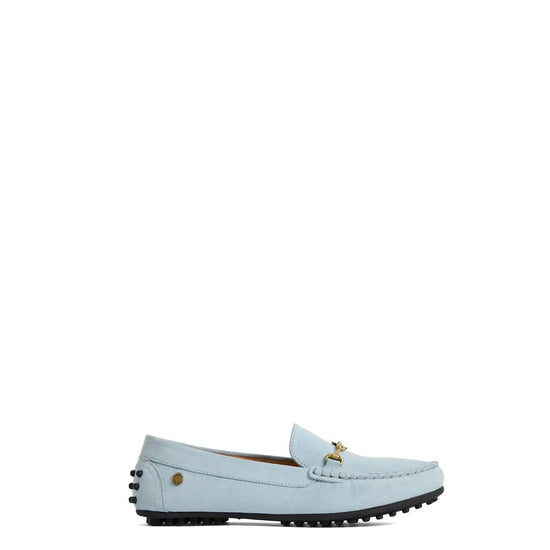 Young Ideas & Henmores - Trinity Loafer - Sky Blue Suede - 4