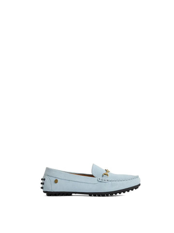 Young Ideas & Henmores - Trinity Loafer - Sky Blue Suede - 4