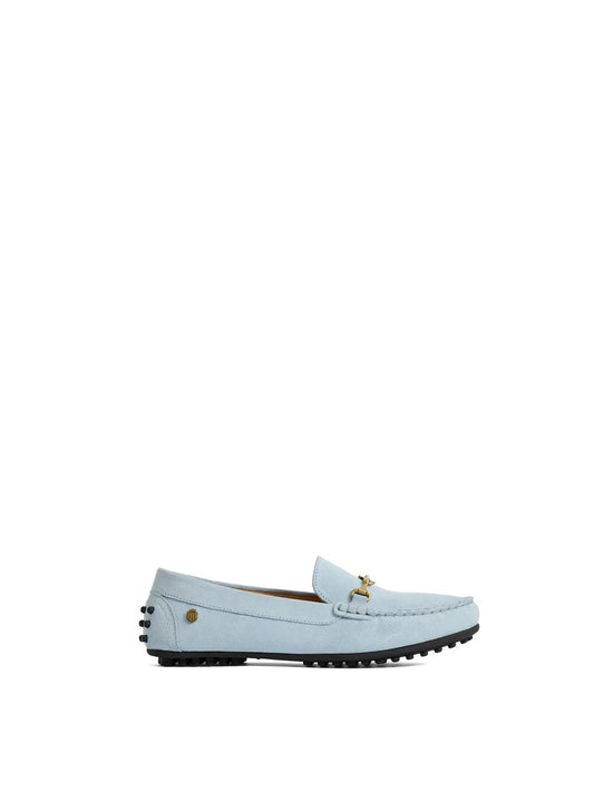 Young Ideas & Henmores - Trinity Loafer - Sky Blue Suede - 4