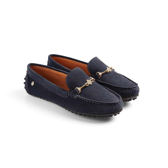 Young Ideas & Henmores - Trinity Loafer - Navy Suede - 4