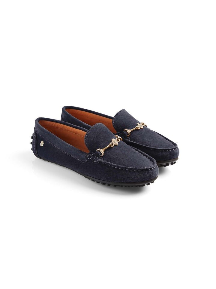 Young Ideas & Henmores - Trinity Loafer - Navy Suede - 4