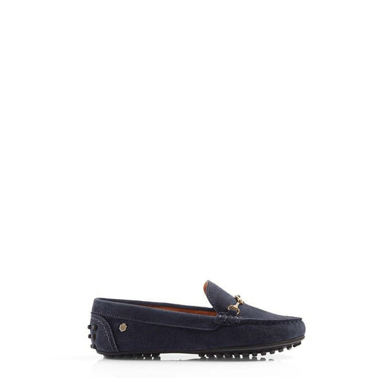 Young Ideas & Henmores - Trinity Loafer - Navy Suede - 4