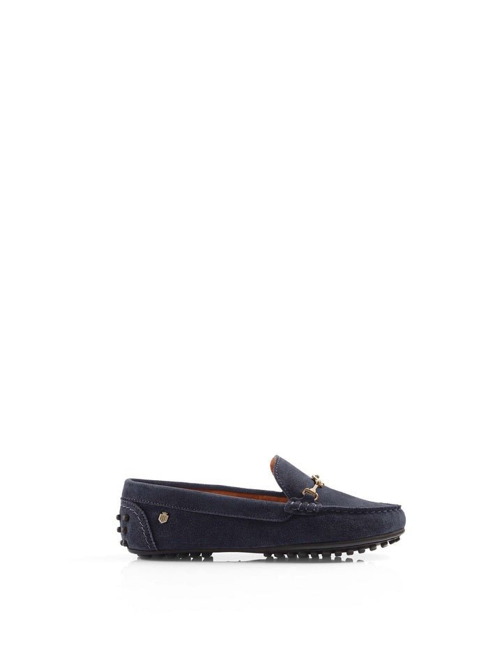 Young Ideas & Henmores - Trinity Loafer - Navy Suede - 4