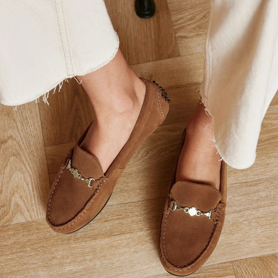 Young Ideas & Henmores - Trinity Loafer - Tan Suede - 4
