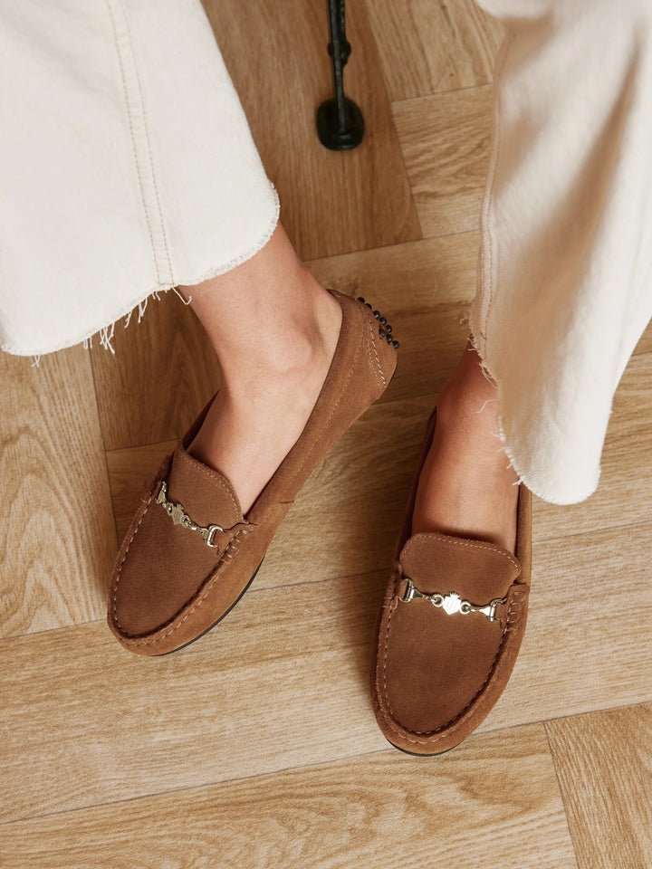Young Ideas & Henmores - Trinity Loafer - Tan Suede - 4