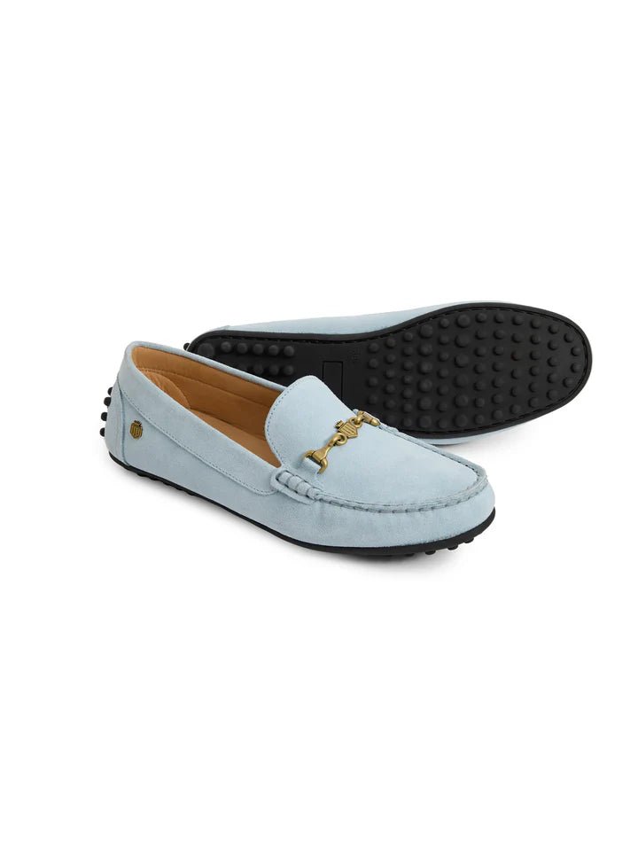 Young Ideas & Henmores - Trinity Loafer - Sky Blue Suede - 4