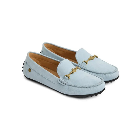 Young Ideas & Henmores - Trinity Loafer - Sky Blue Suede - 4