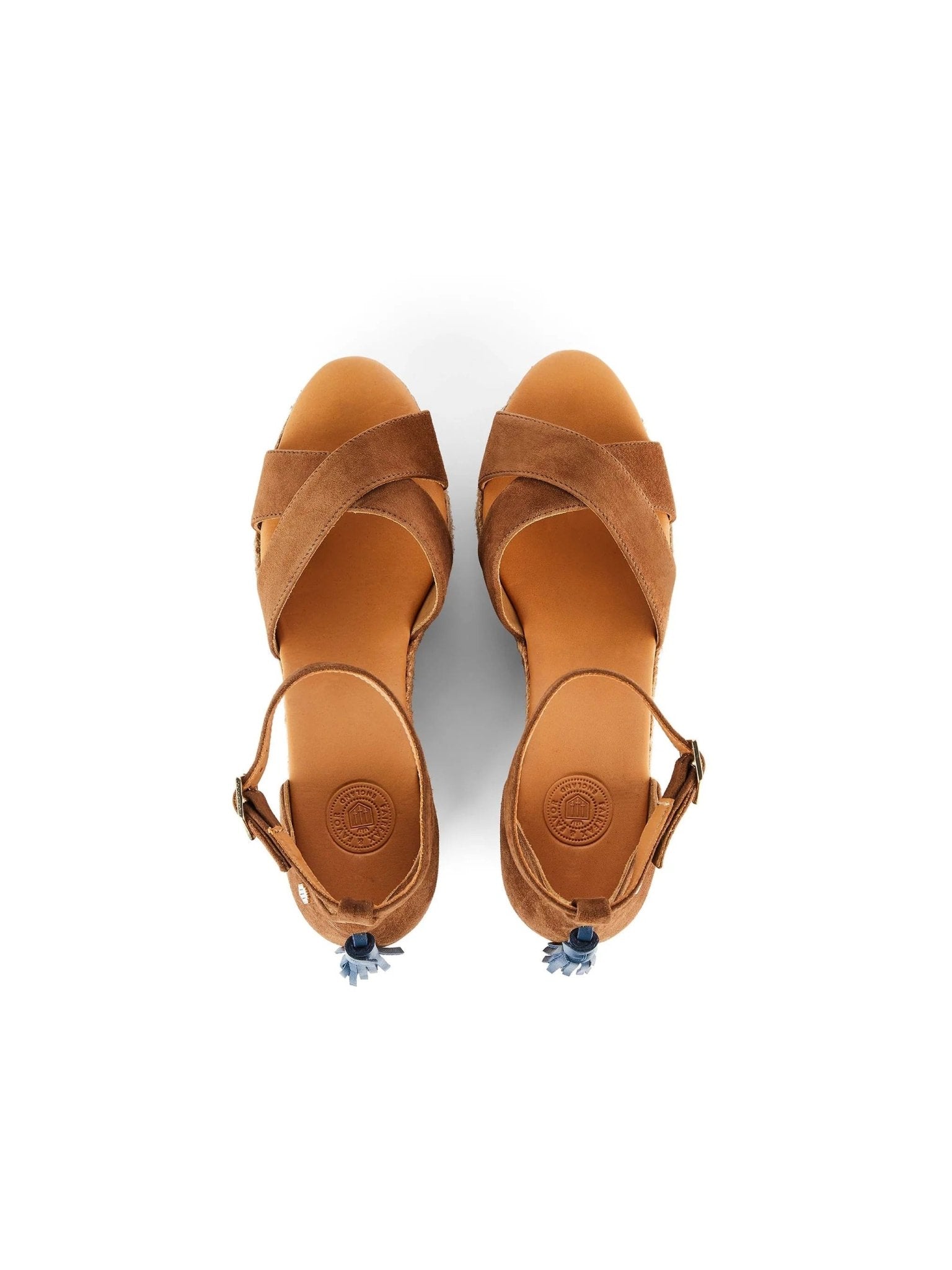 Young Ideas & Henmores - Valencia Sandal - Tan Suede - 4