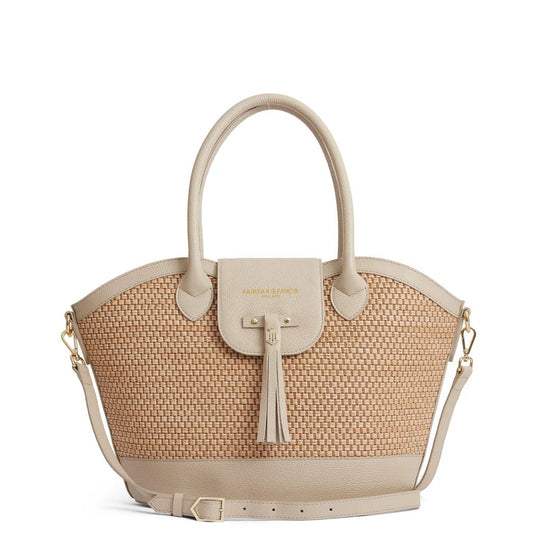 Young Ideas & Henmores - Windsor Basket Bag - Stone - OS