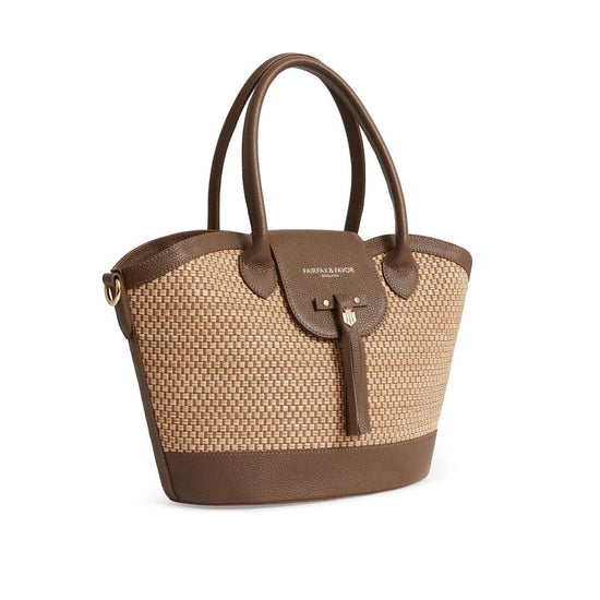 Young Ideas & Henmores - Windsor Basket Bag - Stone - OS