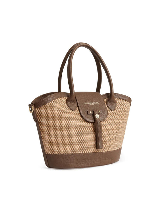 Young Ideas & Henmores - Windsor Basket Bag - Stone - OS