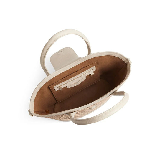Young Ideas & Henmores - Windsor Basket Bag - Stone - OS