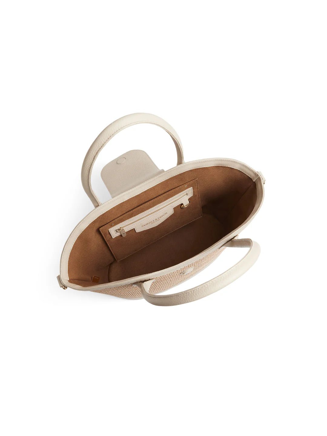 Young Ideas & Henmores - Windsor Basket Bag - Stone - OS