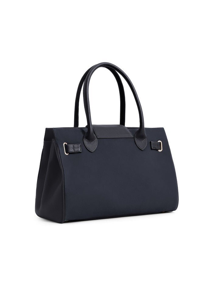 Young Ideas/Henmores - Windsor Handbag - Navy Suede - OS