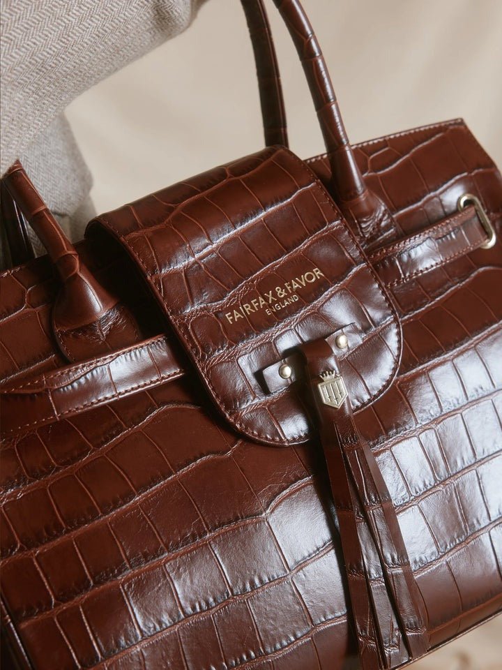 Young Ideas/Henmores - Windsor Handbag - Conker Brown - OS