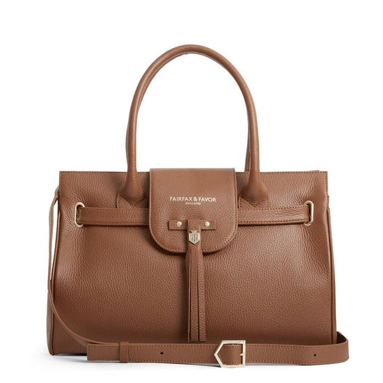 Young Ideas/Henmores - Windsor Handbag - Tan Leather - OS