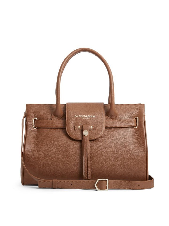 Young Ideas/Henmores - Windsor Handbag - Tan Leather - OS