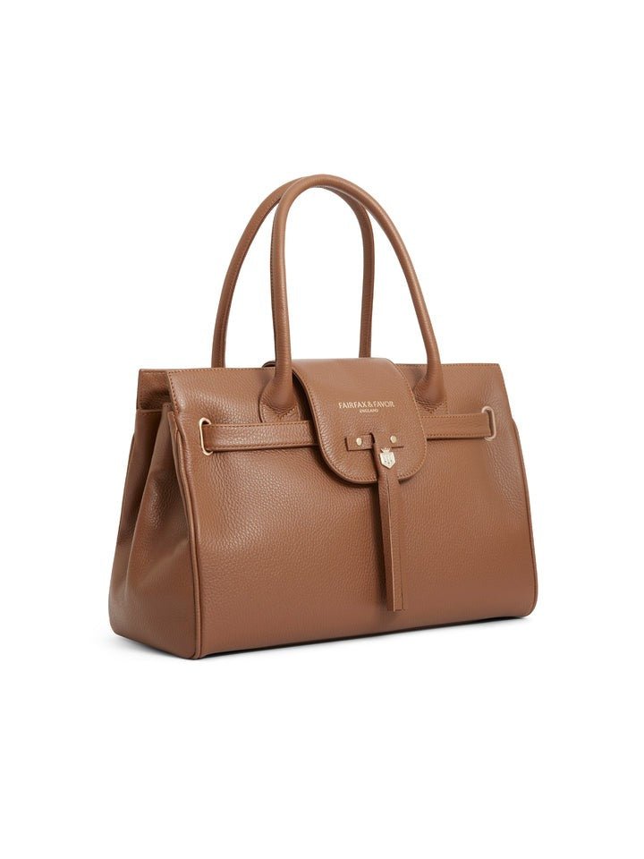 Young Ideas/Henmores - Windsor Handbag - Tan Leather - OS