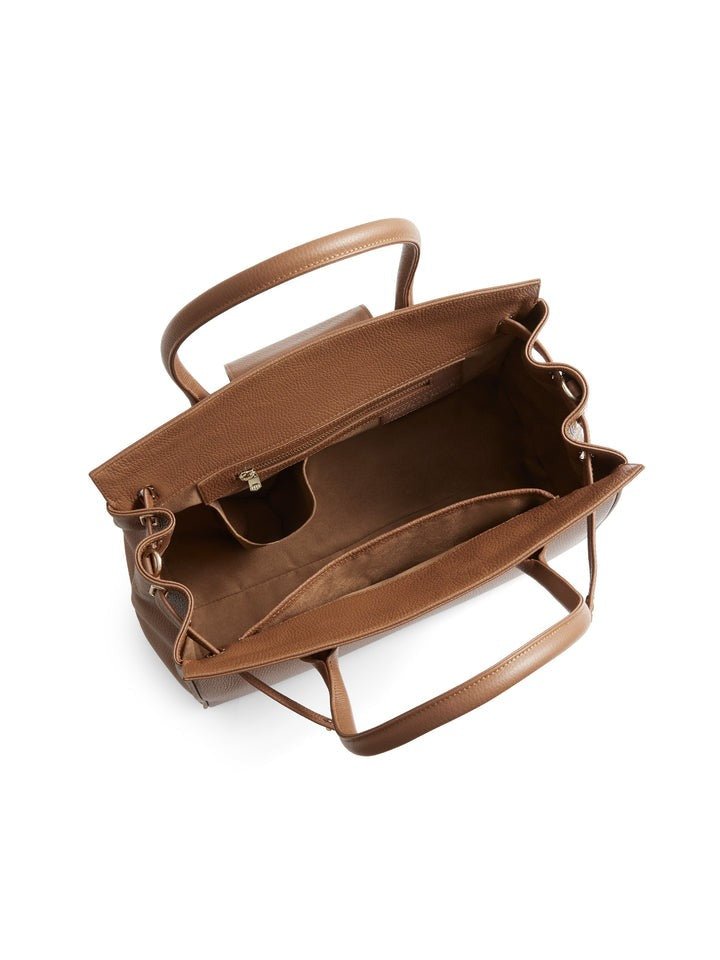 Young Ideas/Henmores - Windsor Handbag - Tan Leather - OS