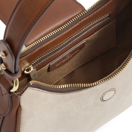 Young Ideas & Henmores - Windsor Shoulder Bag - Tan/Stone Leather - OS