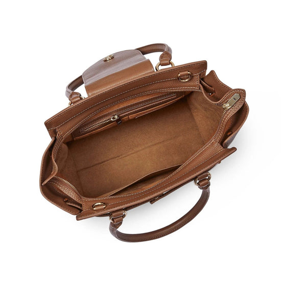 Young Ideas & Henmores - Windsor Tote Bag - Tan Suede - OS