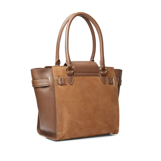Young Ideas & Henmores - Windsor Tote Bag - Tan Suede - OS
