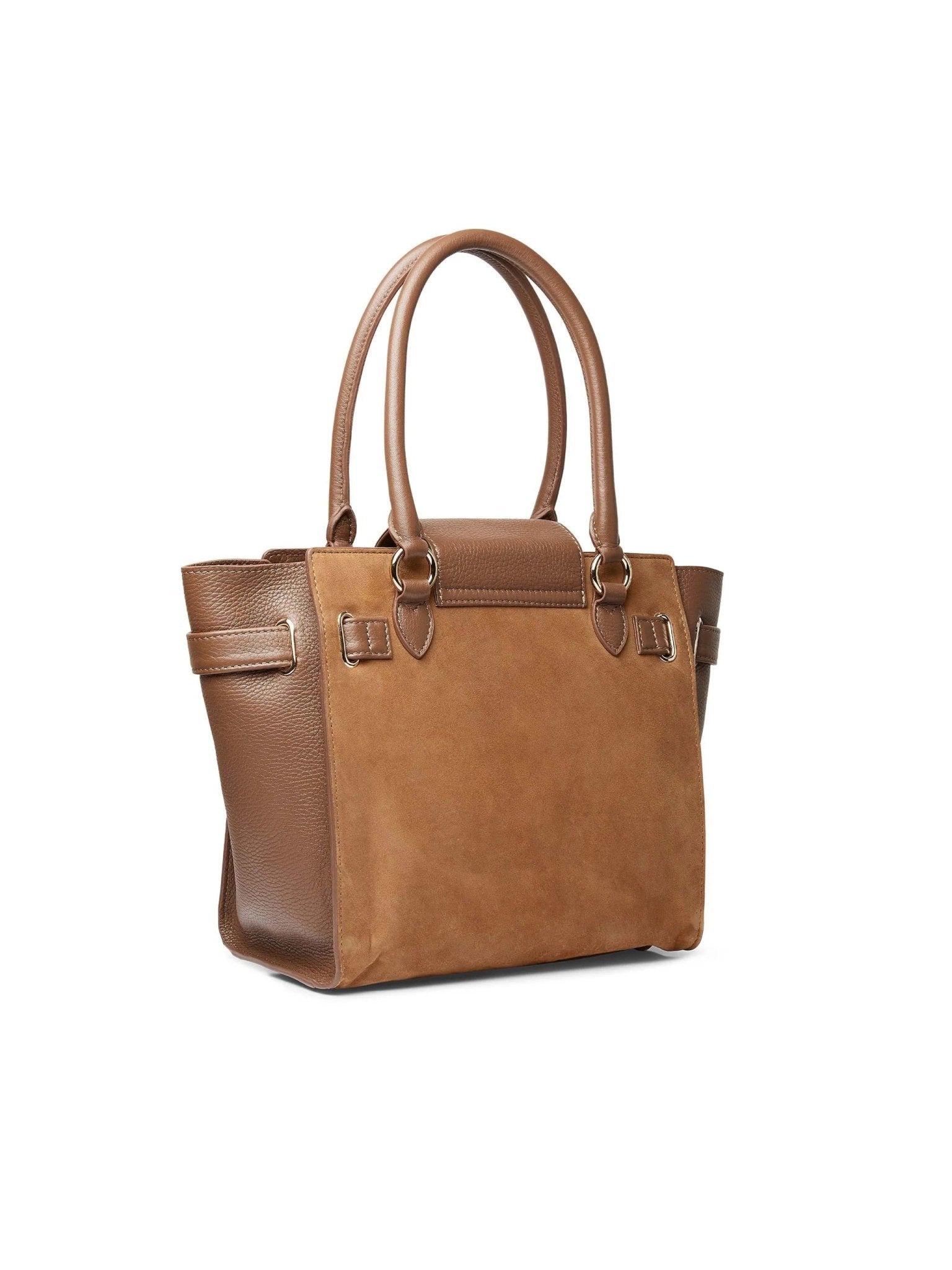 Young Ideas & Henmores - Windsor Tote Bag - Tan Suede - OS