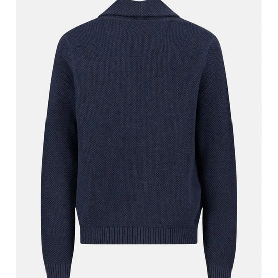 Young Ideas/Henmores - Buttoned Shawl Cardigan - 690 Navy - M