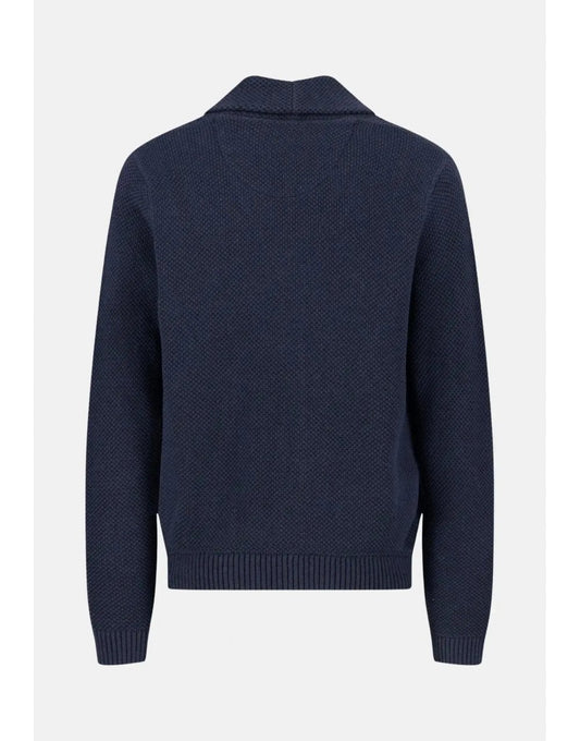 Young Ideas/Henmores - Buttoned Shawl Cardigan - 690 Navy - M