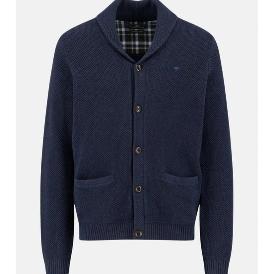 Young Ideas/Henmores - Buttoned Shawl Cardigan - 690 Navy - M