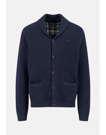Young Ideas/Henmores - Buttoned Shawl Cardigan - 690 Navy - M
