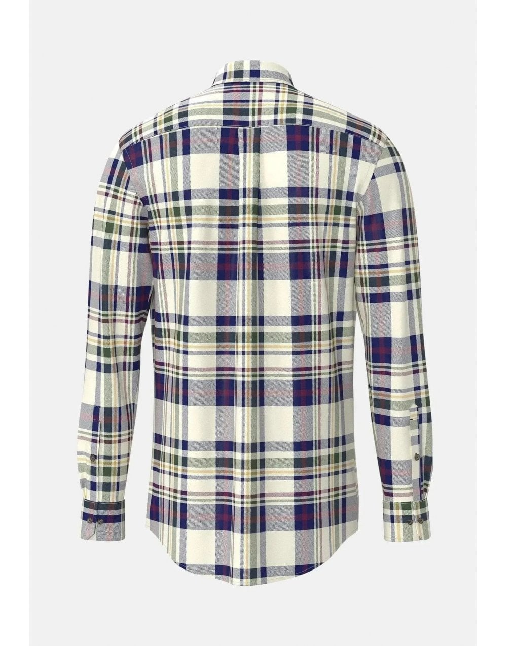 Young Ideas/Henmores - Seasonal Combi Check Shirt - 368 Deep Merlot - M