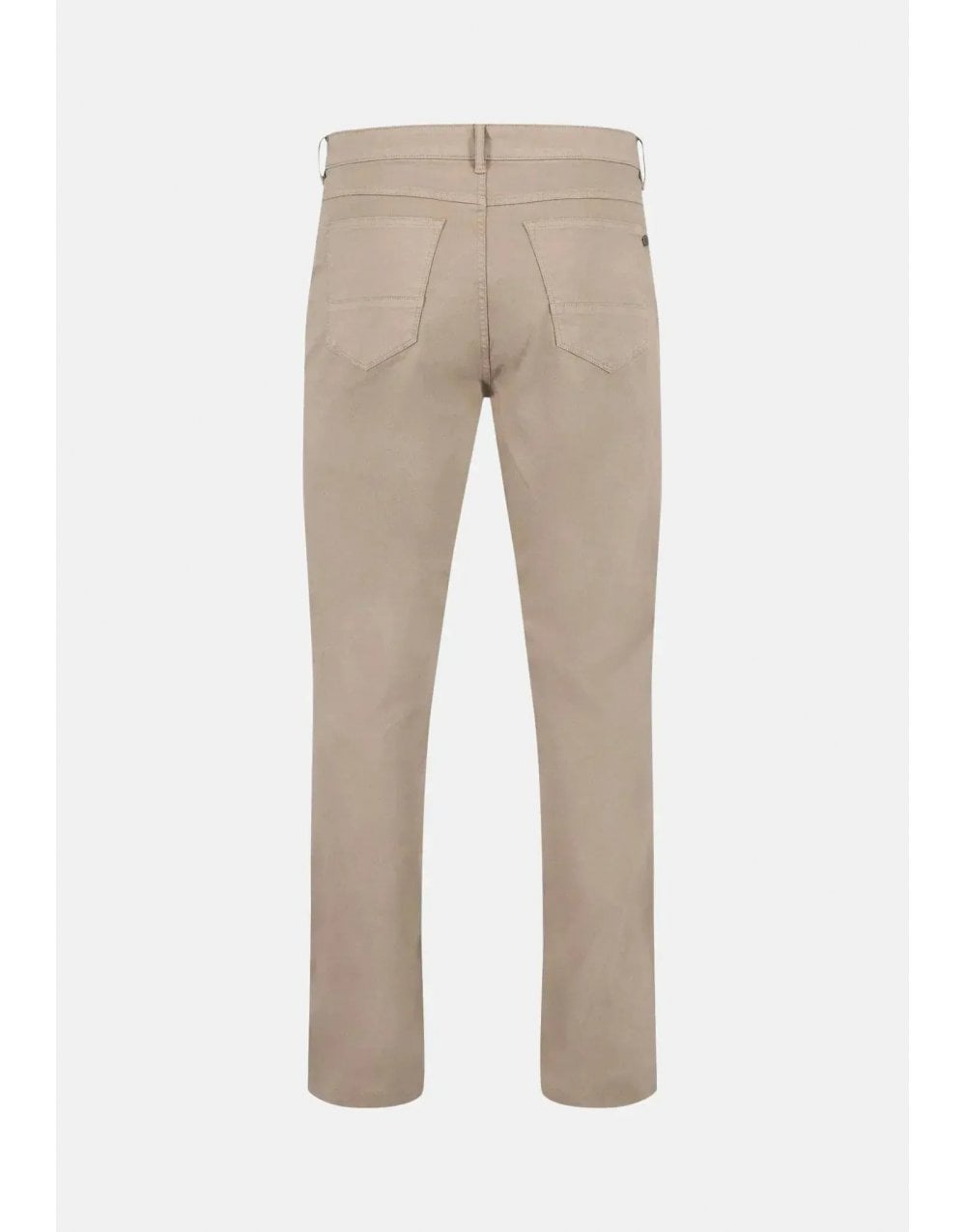 Young Ideas/Henmores - Woven 5 pocket Structured Trouser - 833 Beige - 32