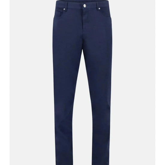 Young Ideas/Henmores - Woven 5 pocket trouser - 688 Dark Navy - 32