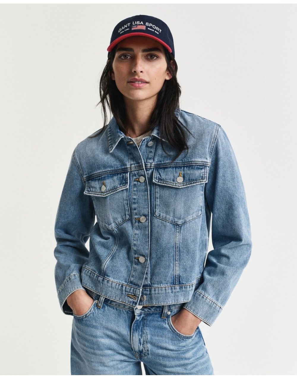 Young Ideas/Henmores - Denim Jacket - 970 Mid Blue - S