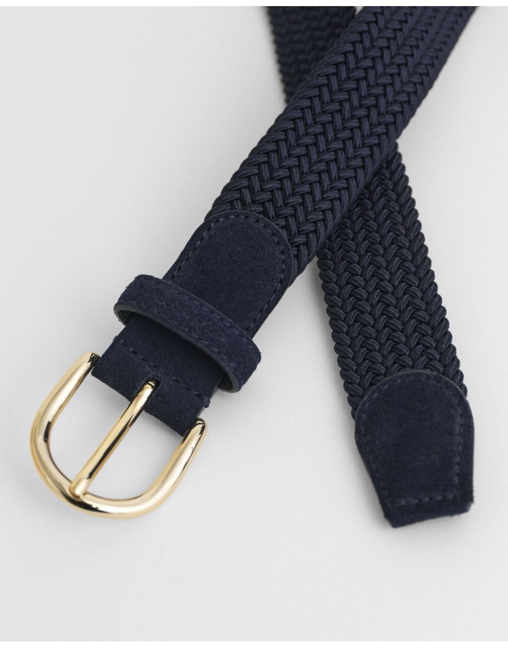 Young Ideas/Henmores - Elastic Braided Belt - 410 Marine - S
