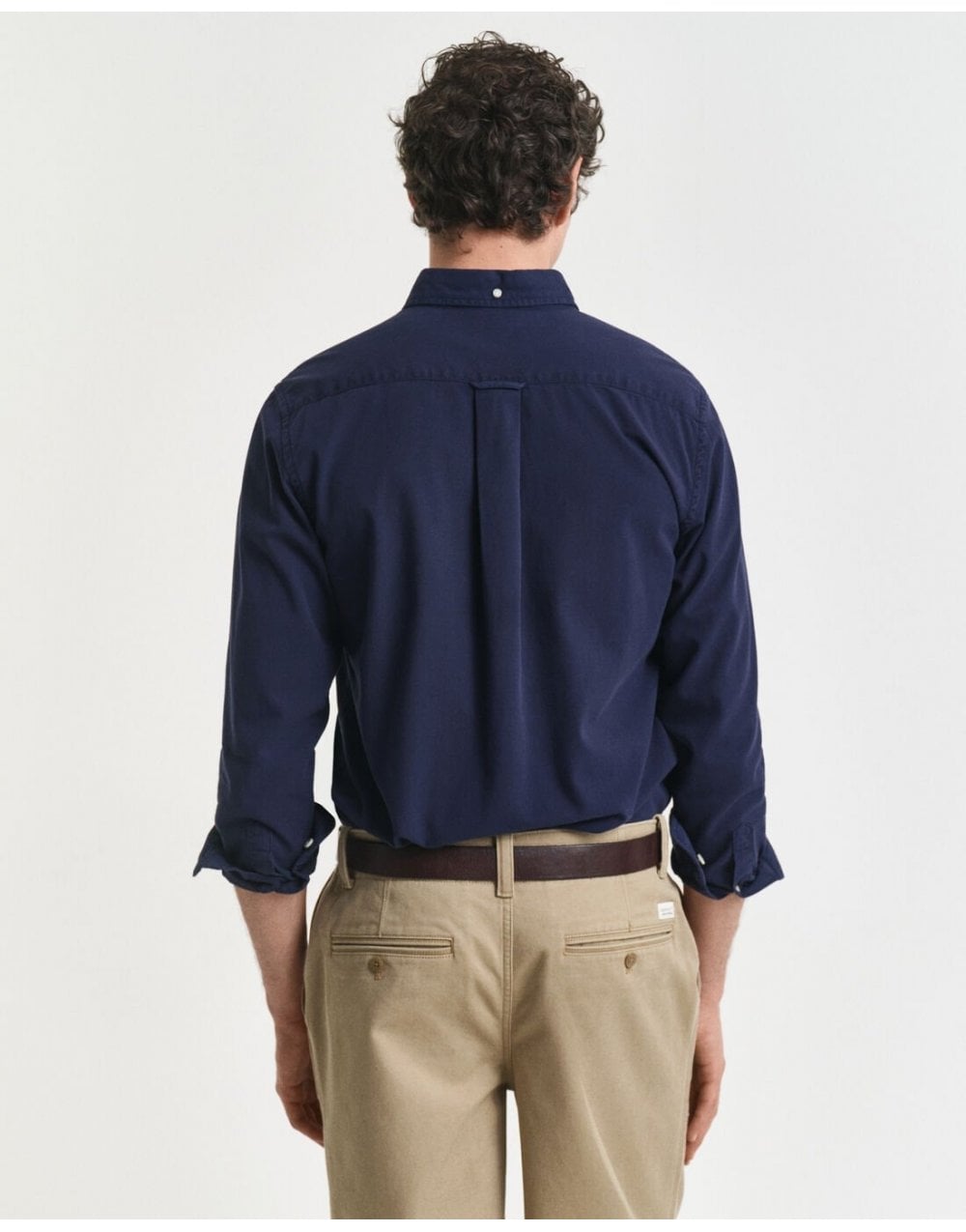 Young Ideas/Henmores - Garment Dyed Twill Shirt - 433 Evening Blue - M
