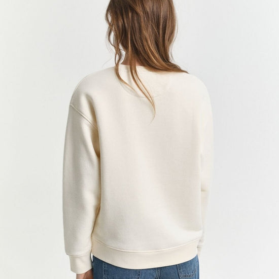 Young Ideas/Henmores - Graphic Crew Neck Sweater - 130 Cream - S