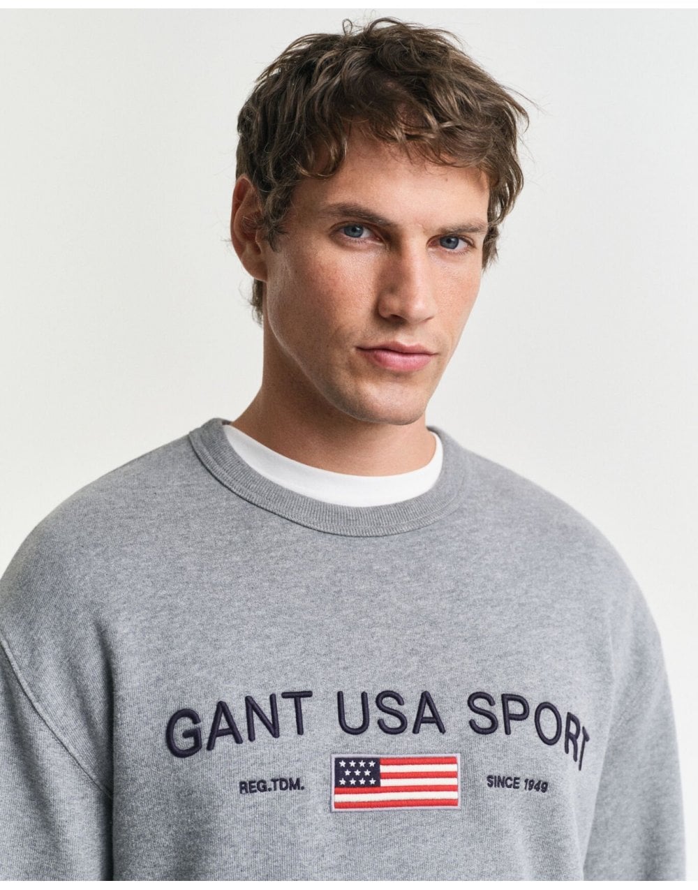 Young Ideas/Henmores - Graphic Crew Neck Sweater - 130 Cream - S