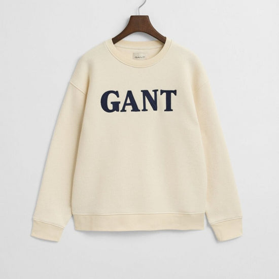 Young Ideas/Henmores - Graphic Crew Neck Sweater - 130 Cream - S