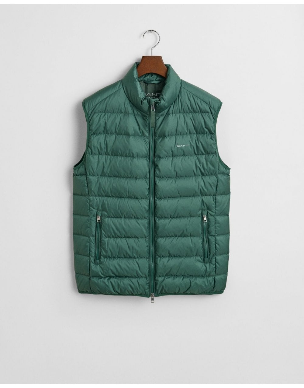 Young Ideas/Henmores - Light Down Vest - 318 Woody Green - M