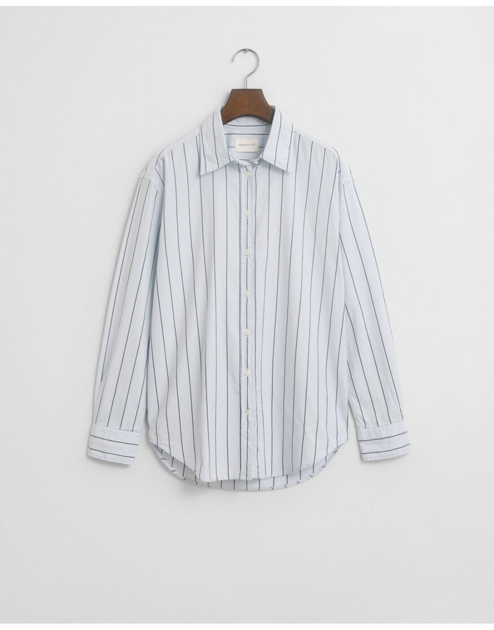 Young Ideas/Henmores - Luxury Oxford Striped Shirt - 455 Light Blue - 8